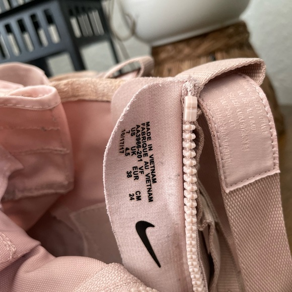 Nike Light Pink High Top Air Force 1’s size 7 - Picture 6 of 8